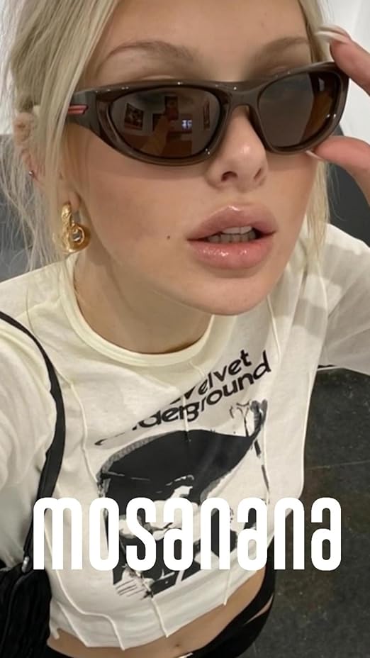 yves saint laurent Y2K モヘヤ モード タンクトップ レア SL 213 LILY Saint Laurent Sunglasses 016 Dark Havana - eye-oo.com