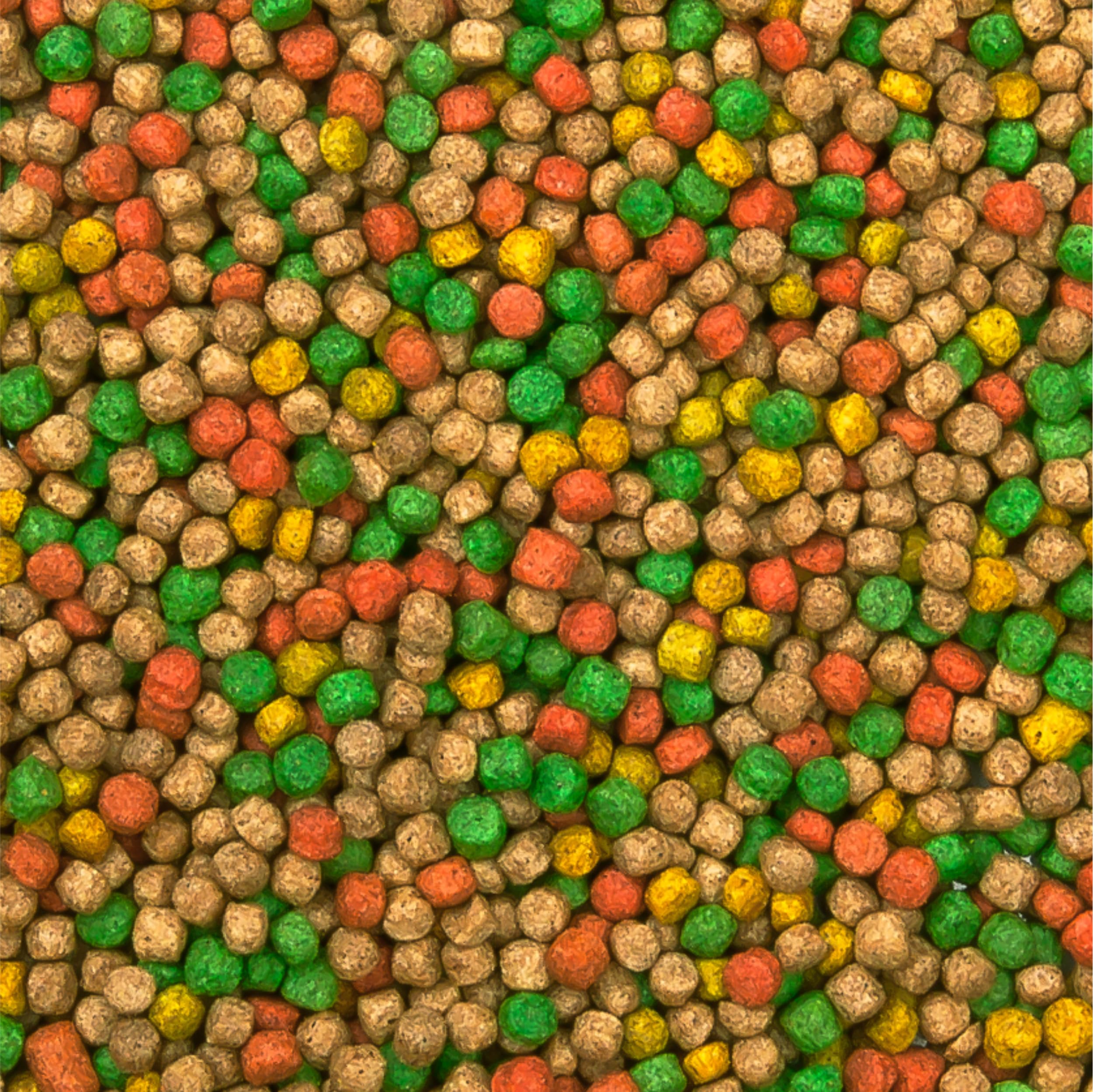 Mangime Koi Multi-Mix 3 mm – Il mix di 4 varietà per koi e pesci di stagno per una dieta equilibrata di pesce con olio di salmone, spirulina, astaxantina e Wheatgerm (5 kg)