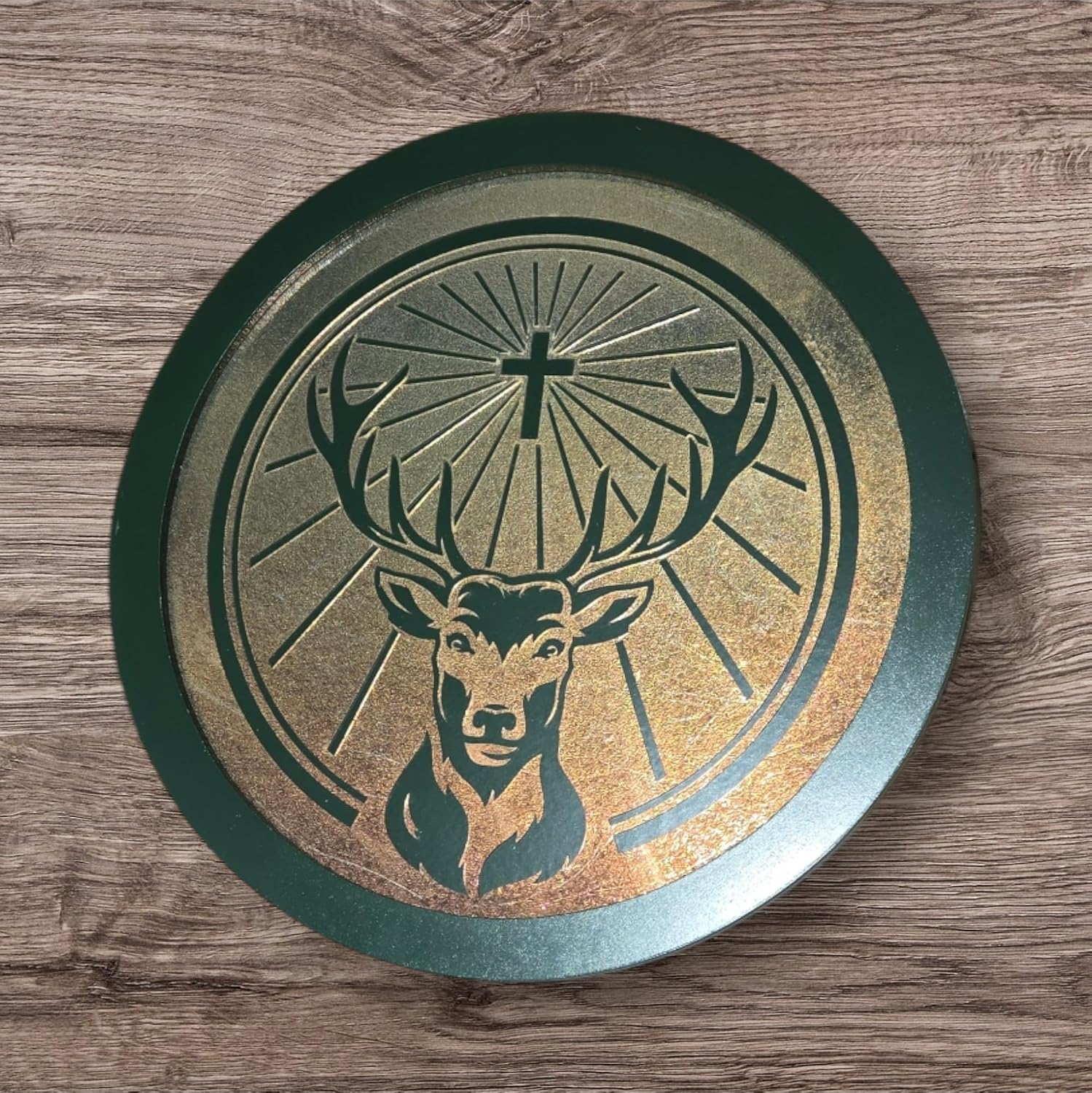 Amazon.com: Jägermeister Signature Pub Stag Sign Wall Sign with Cross ...