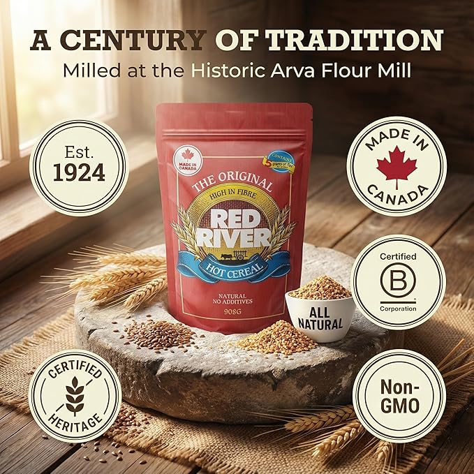 Cereal Red River - Avena Caliente de Trigo Partido 2 lbs (908g) - Natural miniatura 6
