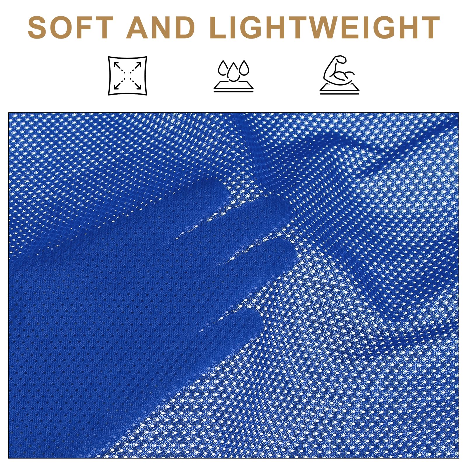 PATIKIL 62 Inch Wide Mesh Fabric Slightly Stretchy for Sewing Backpack Pocket and Straps Netting Clothes, Netting Bags - Image 3