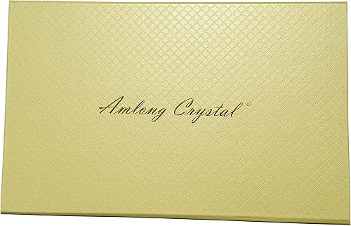 Miniatura 5 de Amlong Crystal Juego de 2 copas de champán con tallos de diamante de cristal