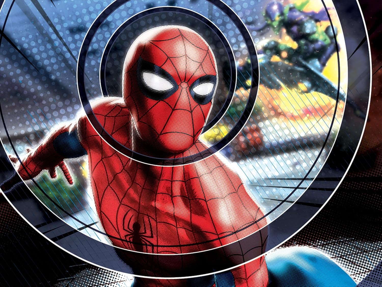 Prime 3D | Marvel | Spider-Man | 500 Piece 3D Jigsaw Puzzle for Adults & Kids | Finished Size 24" x 18" | Challenging & Fun for Adults, Kids & Families | Immersive 3D Lenticular Effect