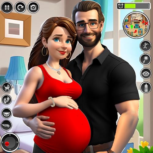 Anime Pregnant Mother Simulator Happy Family Games - Naughty Twins Baby Daycare Daddy Babysitting - Funny Baby's Hide And Seek Singe Mom Pregnancy Adventure