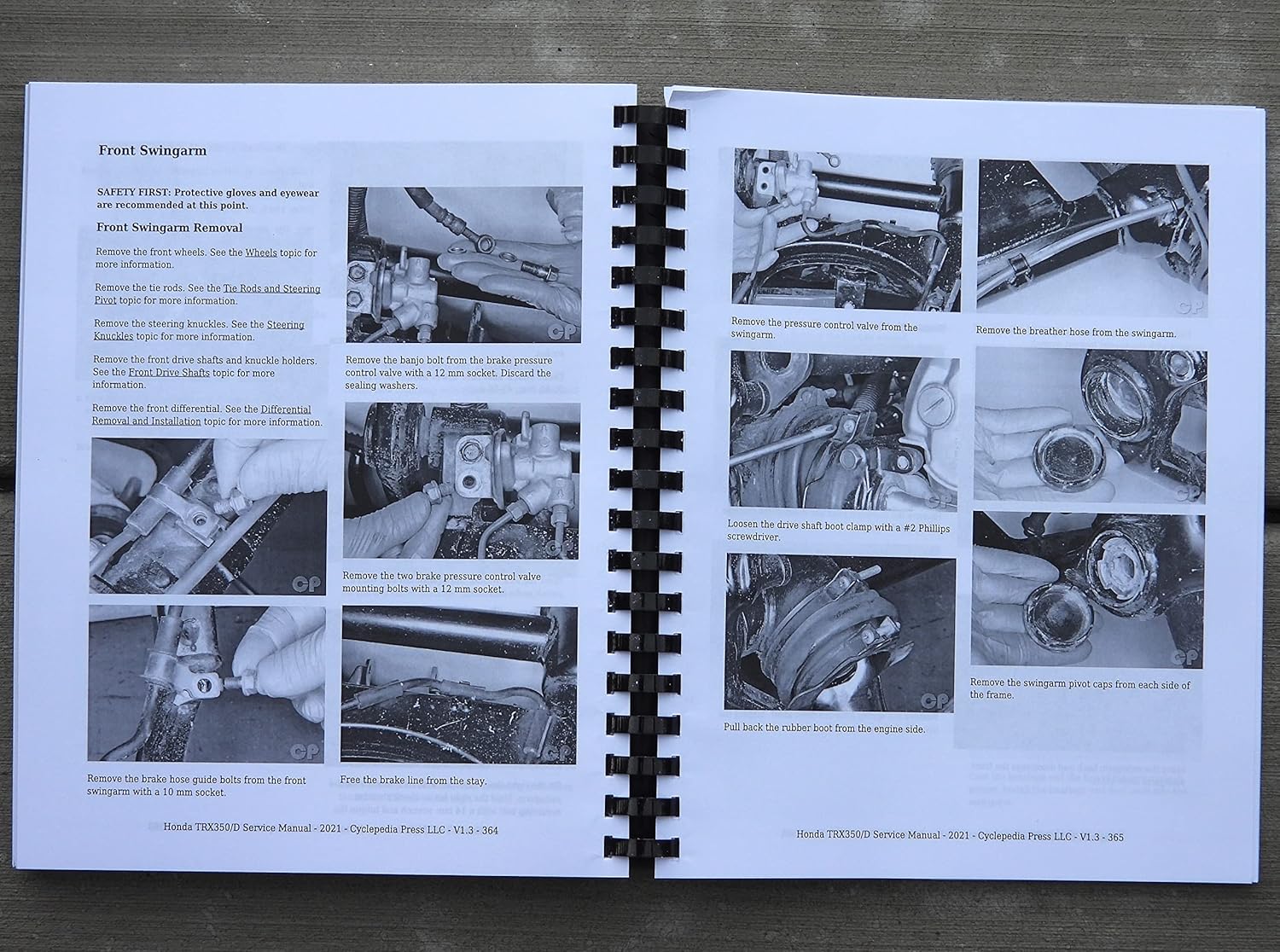 i5motorcycle Service & Repair Manual for Honda Fourtrax Foreman TRX350 TRX 350 ATV Quad 1986-1989