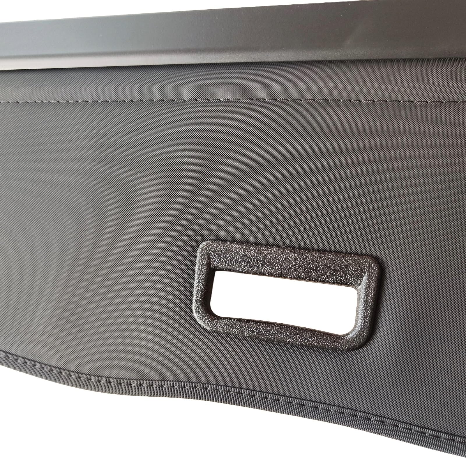 GEPCO Laderaumabdeckung Rollo kompatibel mit Porsche Cayenne II (92A) 2010-2017 | Kofferraumabdeckung Hutablage Gepäckraumabdeckung | Kofferraumrollo Sichtschutz Schwarz | OEM 958551773