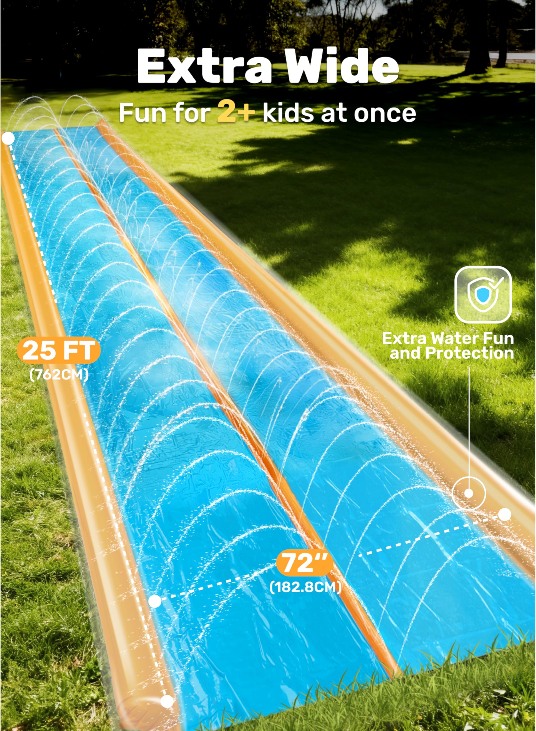Sloosh Lawn Water Slide