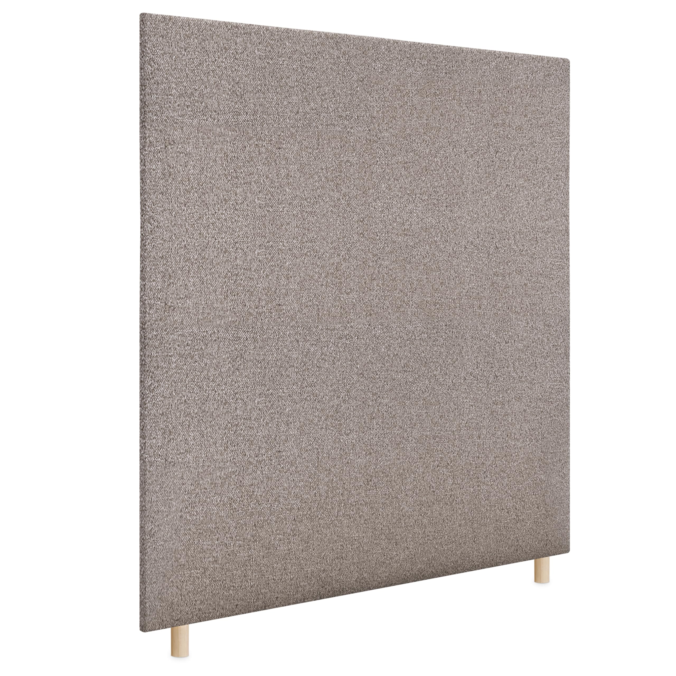 DHOME Cabecero de Tela Liso hasta el Suelo con 8cm de Grosor Cabezal Tapizado Cama Dormitorio Moderno Top Trending (Arena, 110cm)