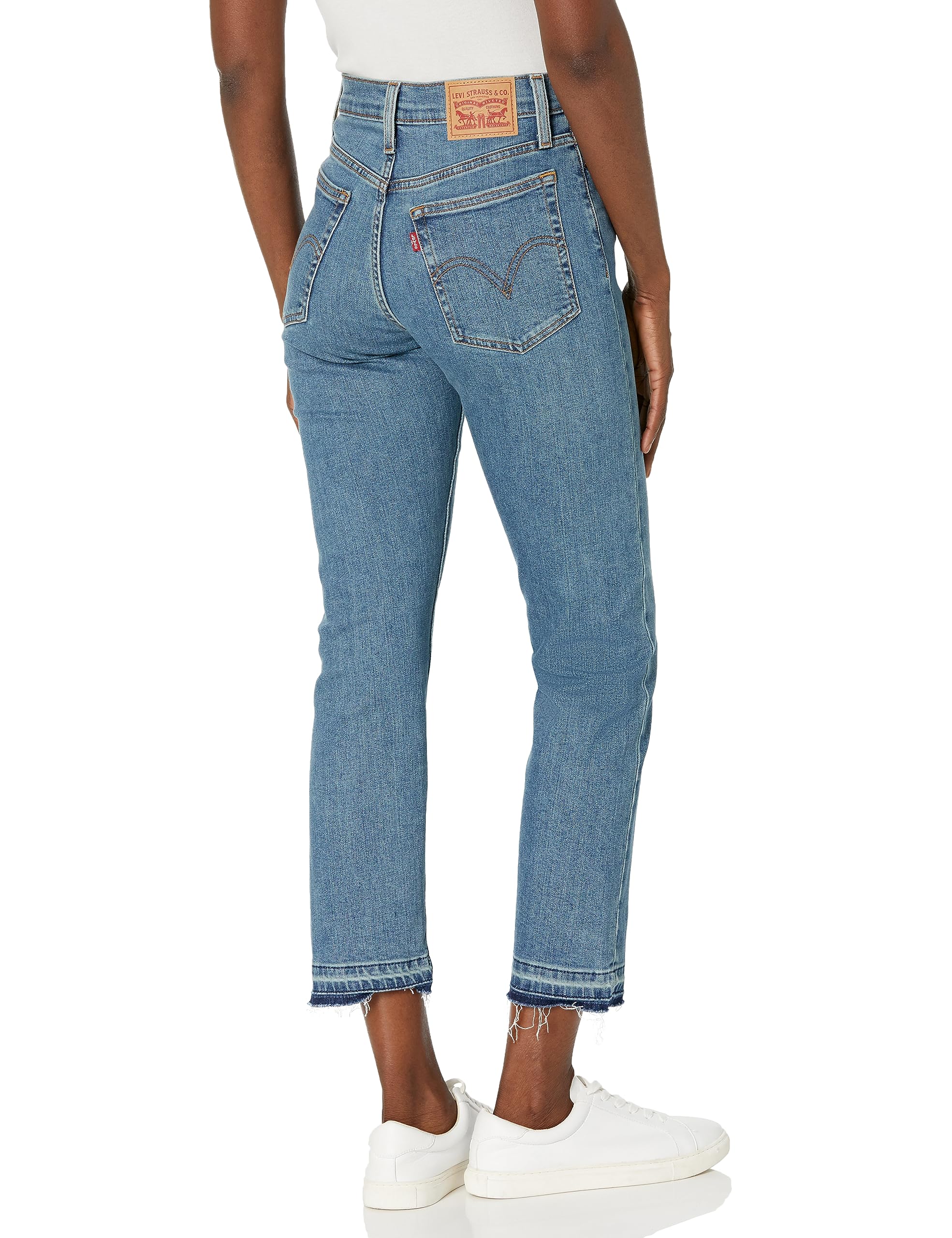 Levi's Women's High Rise Straight Leg Crop Jeans Snug Through Hip And - Bild 32 von 33