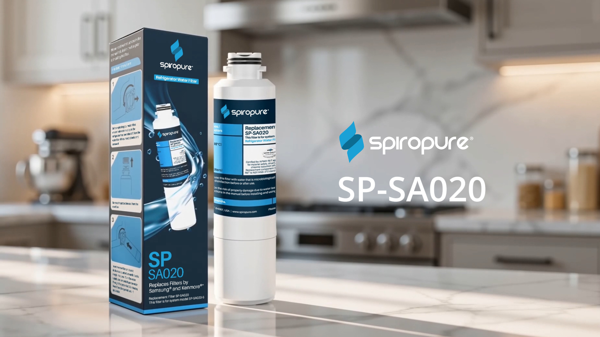 Amazon.com: SpiroPure SP-SA020 Water Filter Replacement for DA29