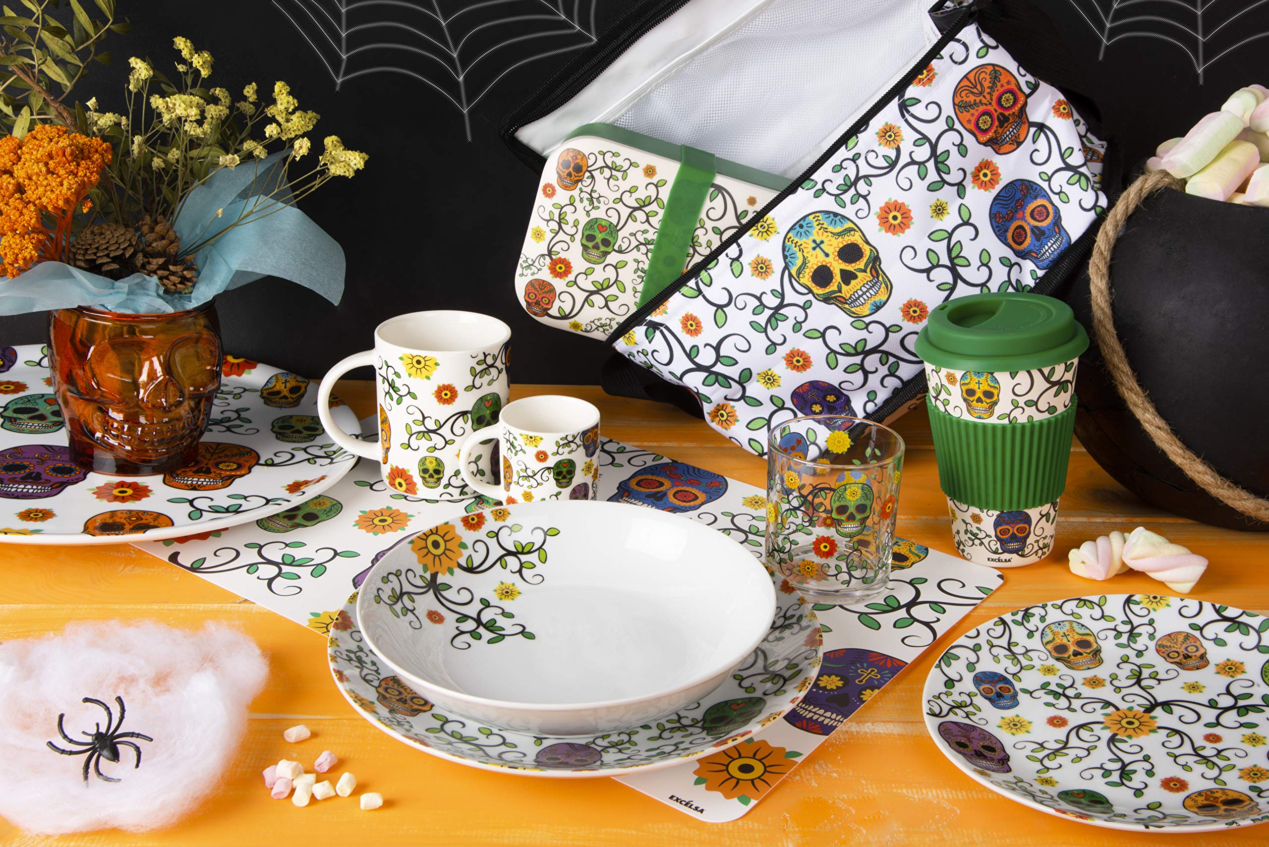 SET 6 BICCHIERI CALAVERA MULT.