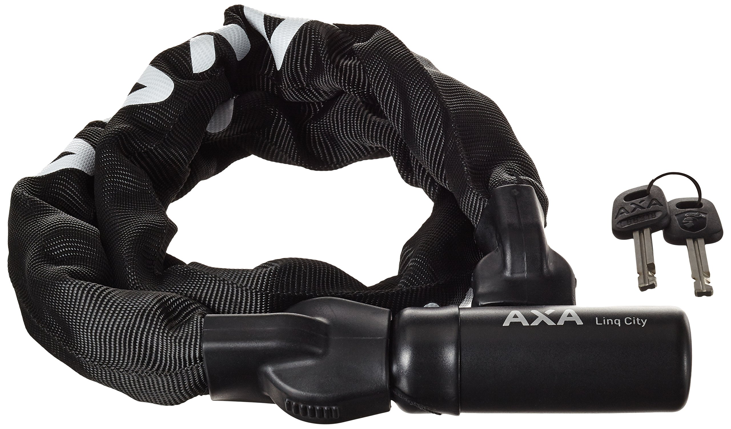 AXA Linq Schloß, schwarz, One Size & Linq City Fahrradschloss, schwarz, One Size Sport & Freizeit