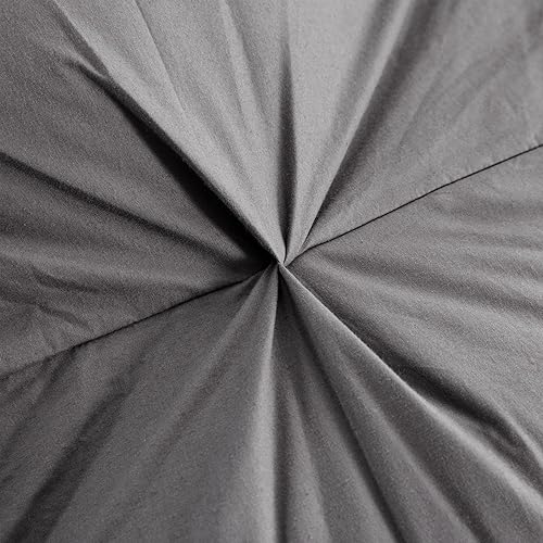 Vista 24 de Three Geese - Edredón de plumón de plumas de ganso plisado, tamaño Queen, potencia de relleno de 750 +, 1200 hilos de tela de algodón, edredón negro