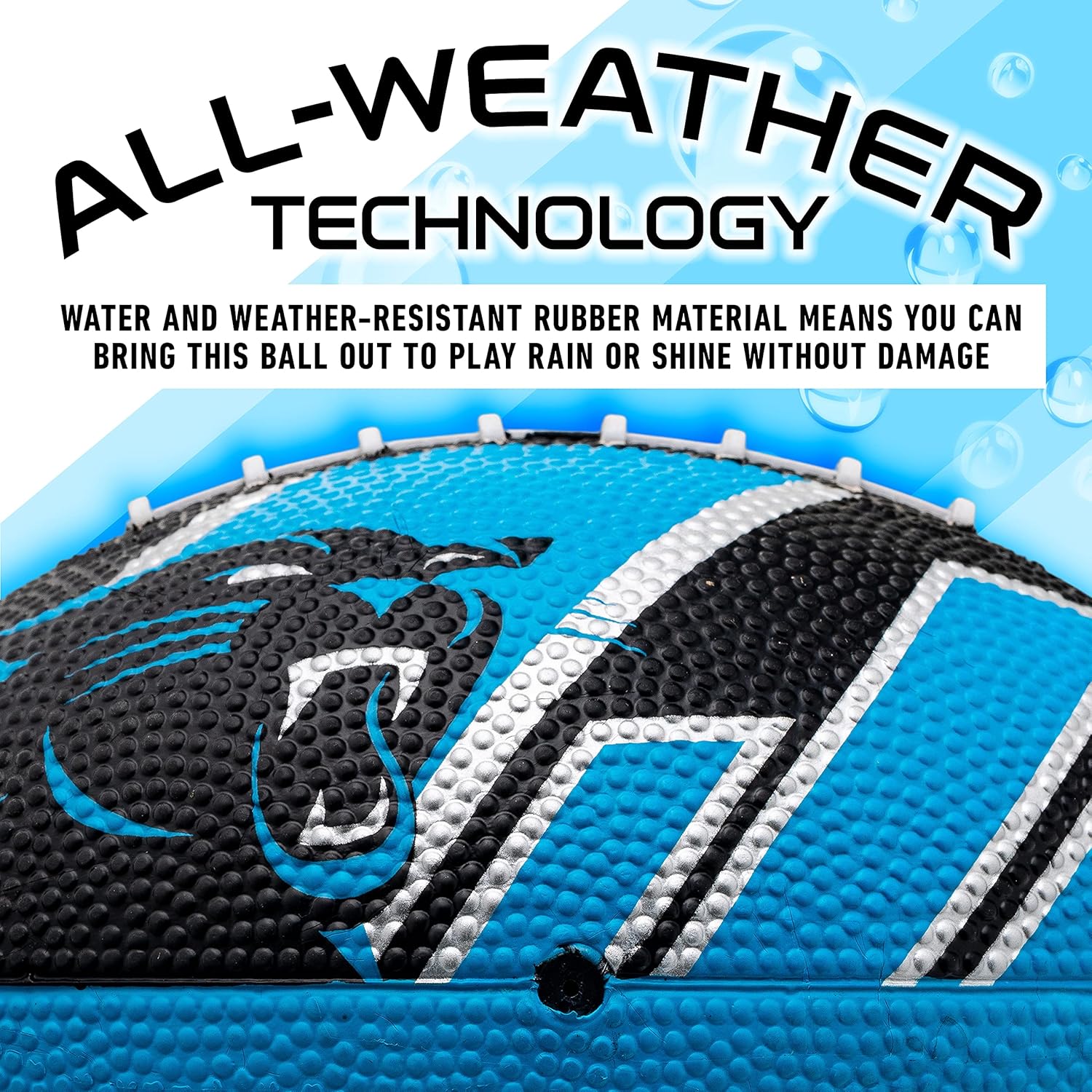 Franklin Sports NFL Team Footballs - Rubber Youth Mini Balls for All Teams - Kids 8.5" Football + Air Pump Sets - Official NFL Licensed