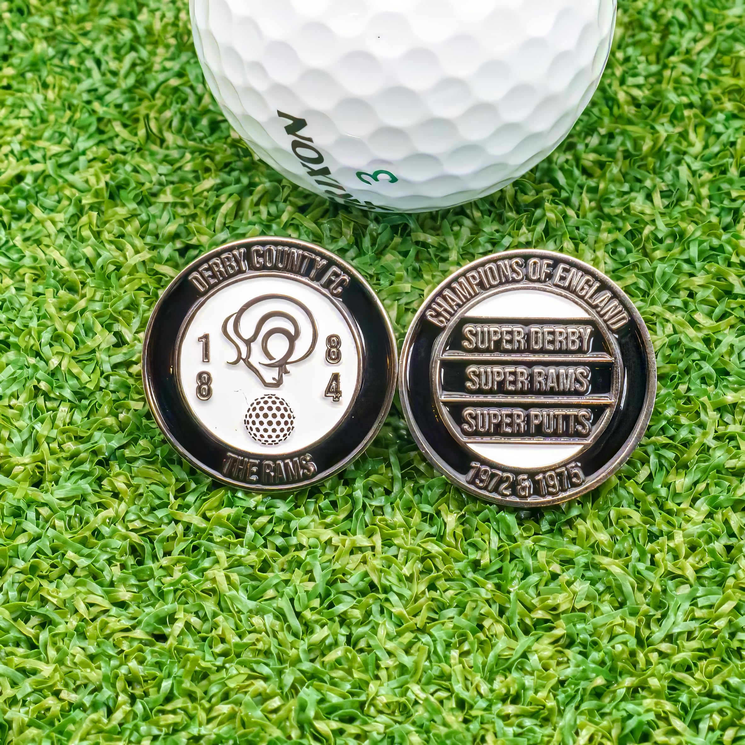 Derby Themed Golf Ball Marker