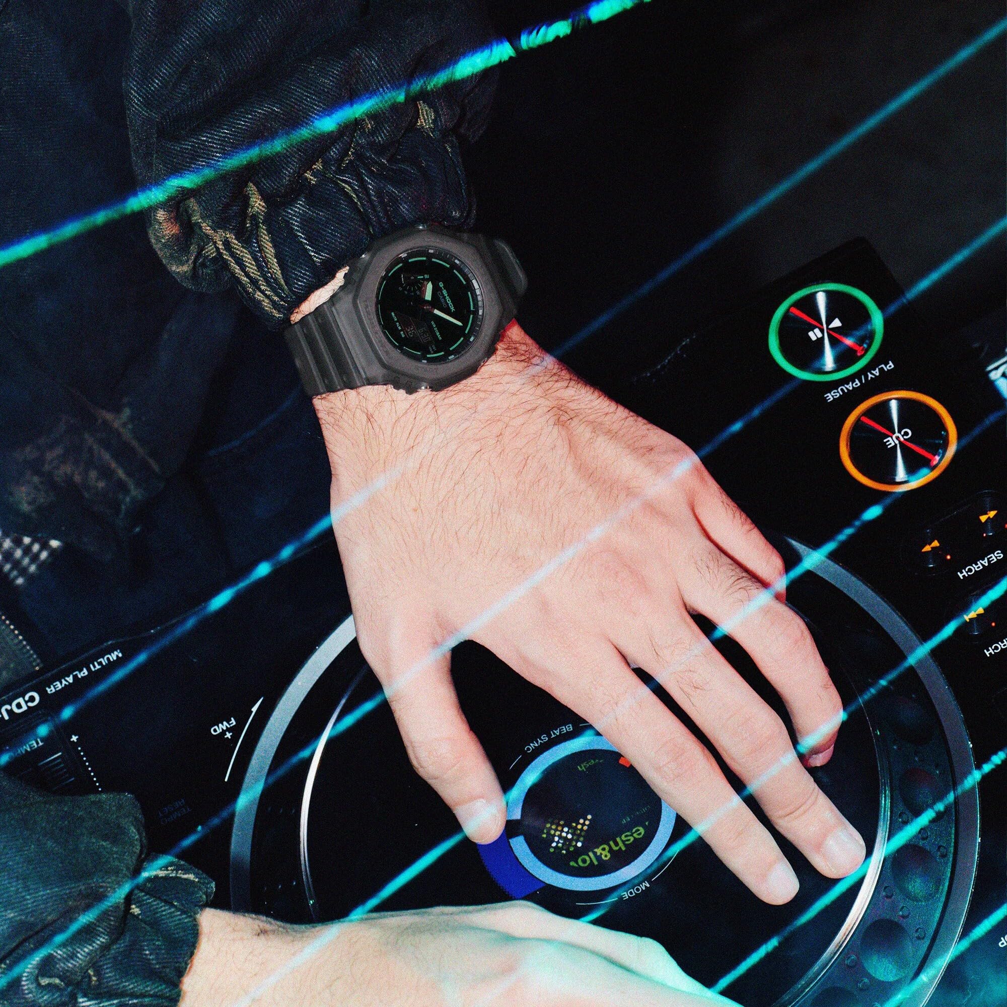 Casio Orologio analogico al quarzo digitale per unisex G-Shock
