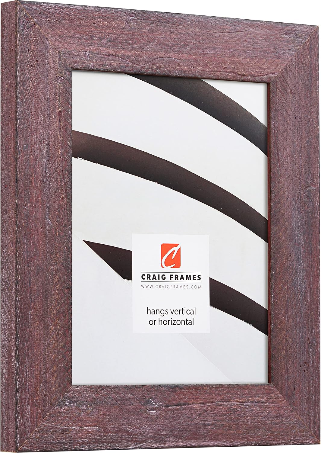 Craig Frames Hatteras Picture Frame, 8 x 10 Inch, Boho Rustic Red