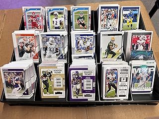 100-Card Football Mystery Bulk Lot - Starter Sports Card Collection (2020+ Cards)