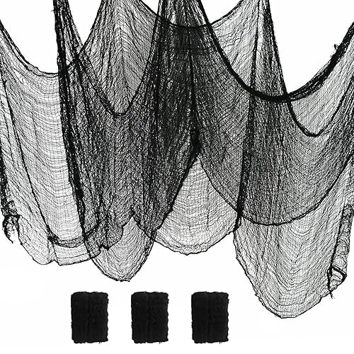 Yunfan 590" x 30" Halloween Creepy Cloth Spooky Halloween Decorations