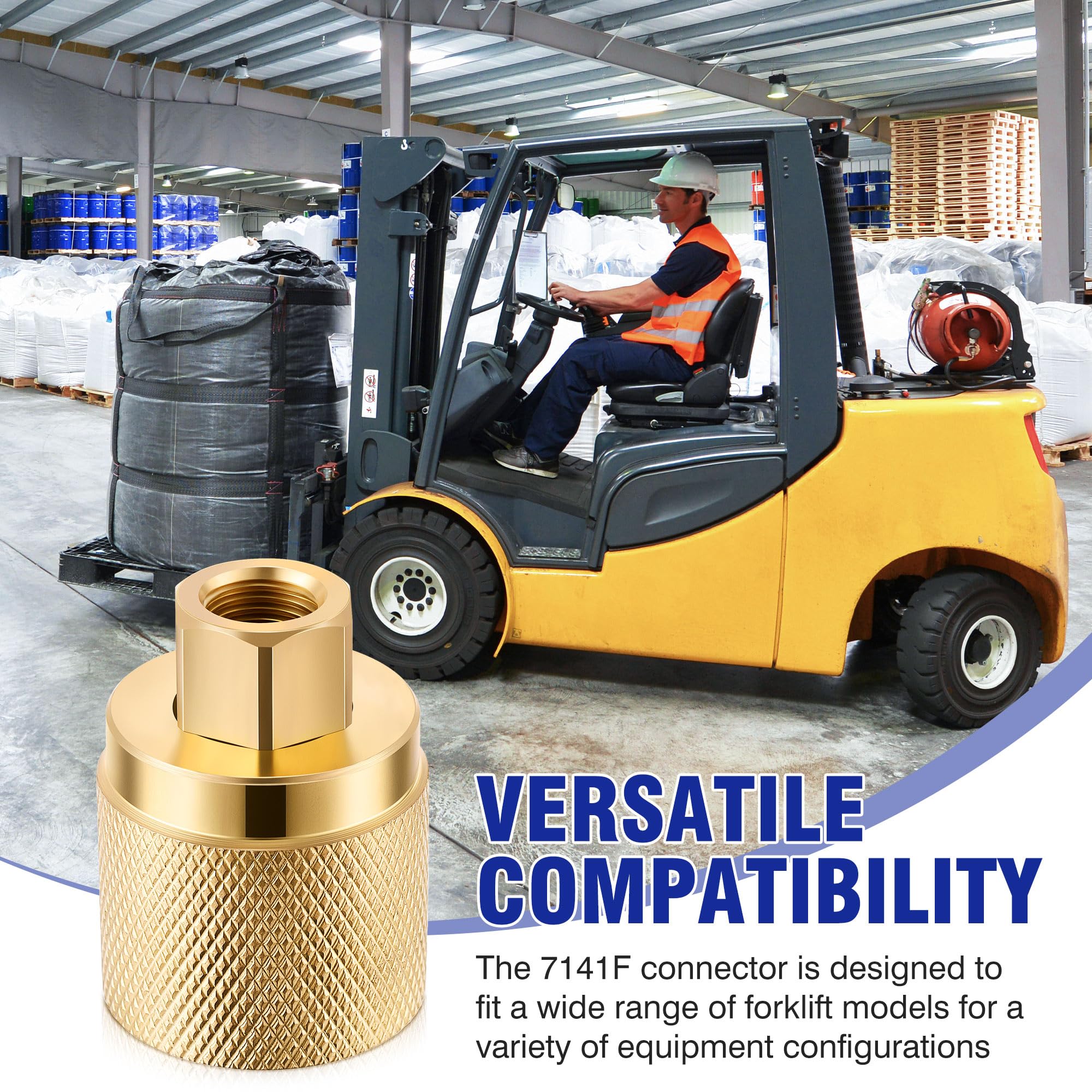 Forklift Connector - 1-1/4" Female -2