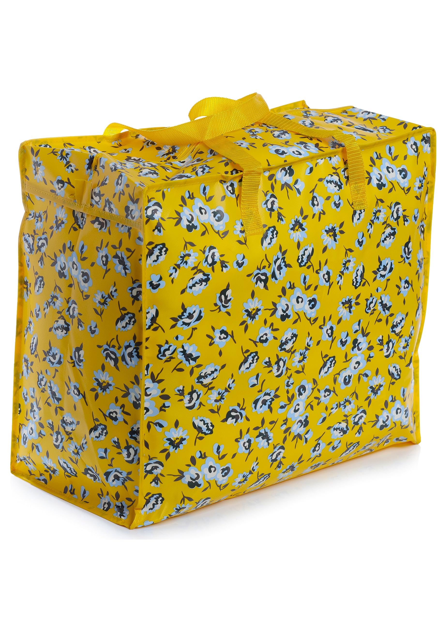Puckator Men's Multicolour Peony Pick Of The Bunch Zip Up Laundry Storage Bags - Washing Basket - Large Storage Bags - Laundry Basket - Room Accessories For - Laundry Storage - Big Bags - Clothes Bin - Laundry Bins