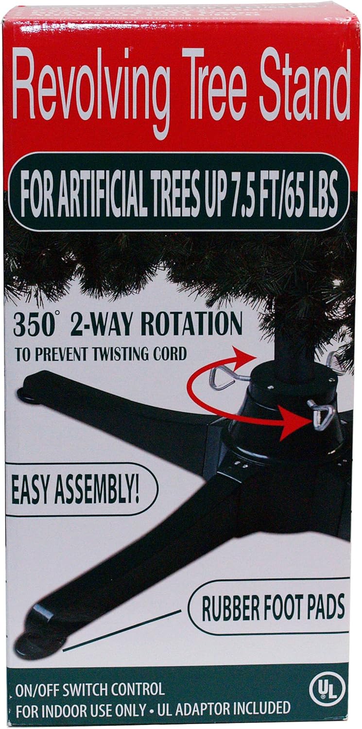 Revolving Artificial Tree Stand Home & Kitchen