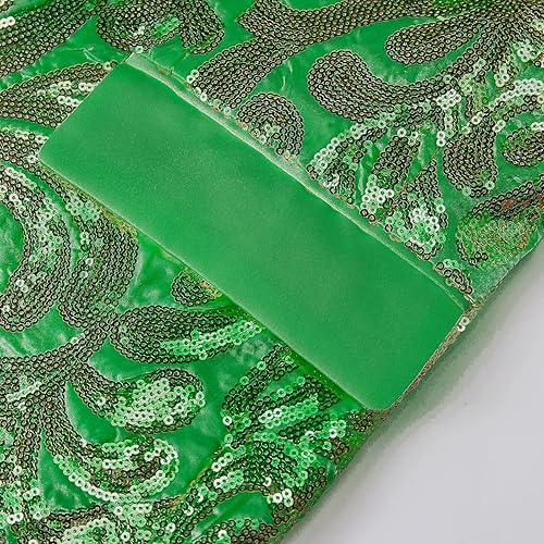 Miniatura 5 de Chaqueta de esmoquin de lentejuelas brillantes para hombre, con un botón, para cena, graduación, fiesta, boda