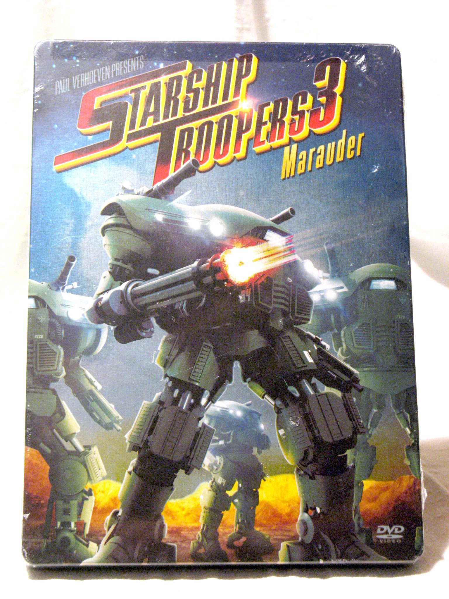 Amazon.com: Starship Troopers 3: Marauder Exclusive Steelbook