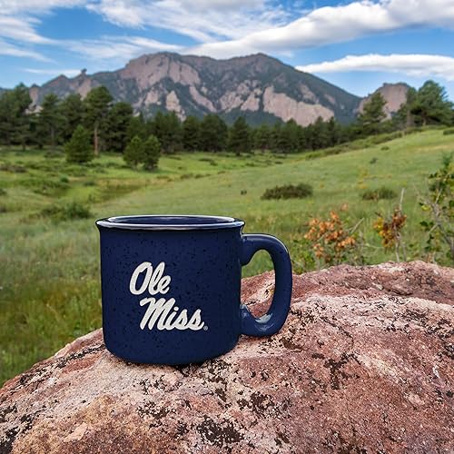 Miniatura 128 de Rico Industries NCAA Utah Utes - Taza de café personalizada de 12 onzas con logotipo grabado con láser profundo, taza de cerámica para acampar con