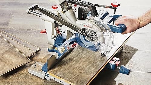 Miniatura 9 de BOSCH GCM18V-07SN14 PROFACTOR 18V Cirujano 7-14 pulgadas. Kit de sierra ingletadora deslizante de un solo bisel con (1) batería de rendimiento