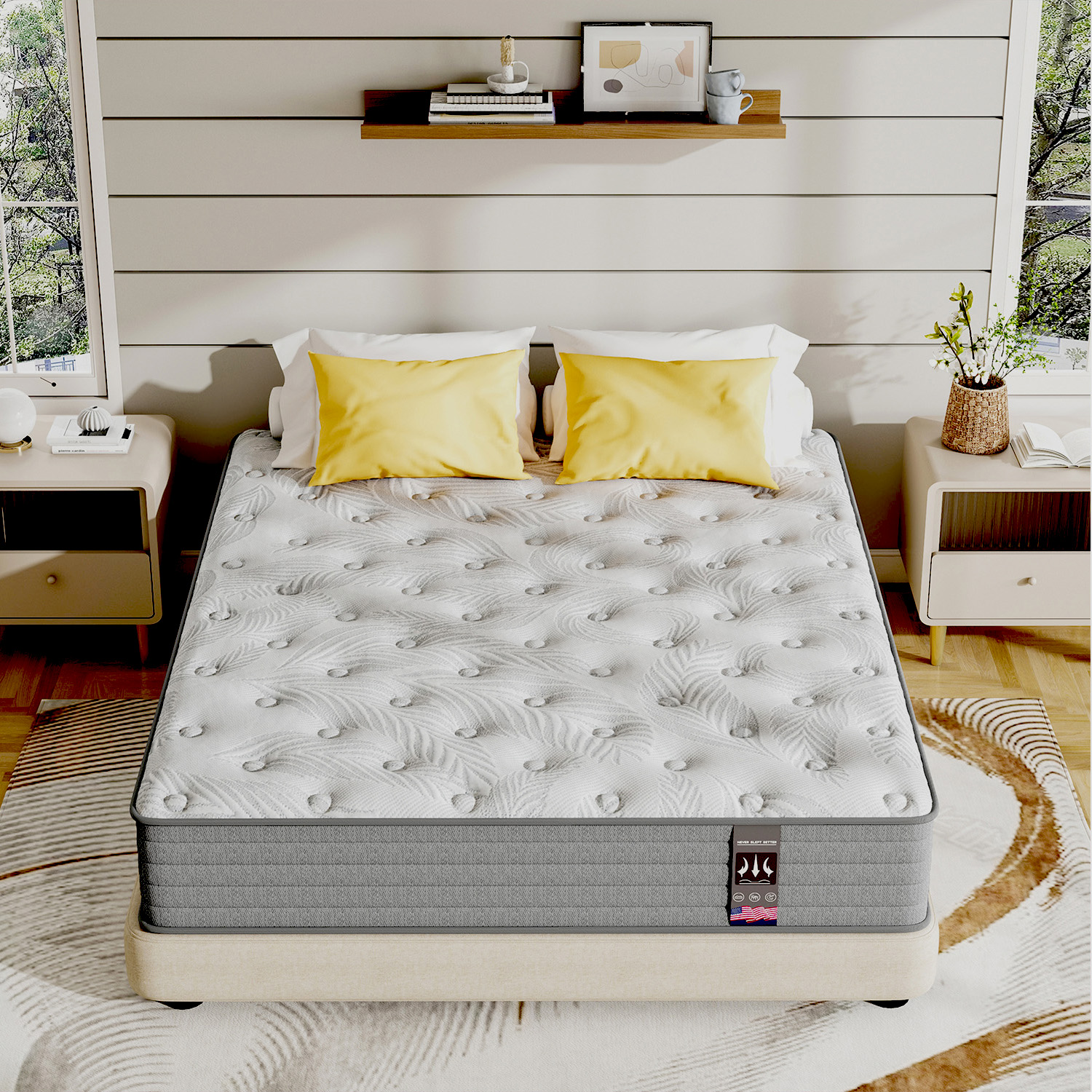 クイーンサイズ　マットレスのみ　Queen size mattress for sale in excellent condition English available Amazon.com: Neo Sleep Queen Size Mattress, 12 Inch Hybrid Comfort
