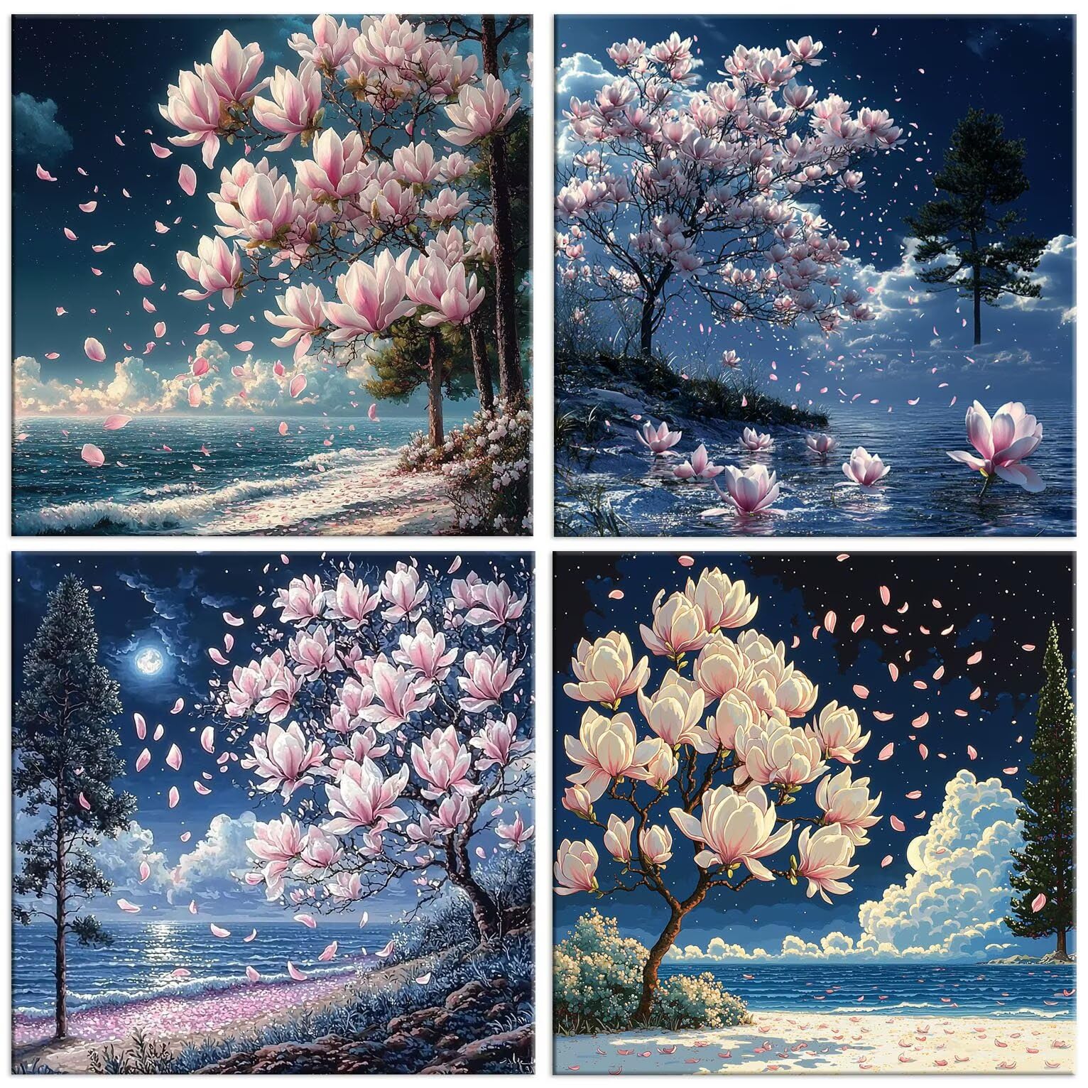 Paisaje de orquídeas de jade 5D Kits de Pintura de Diamantes 35x35cm G-928
