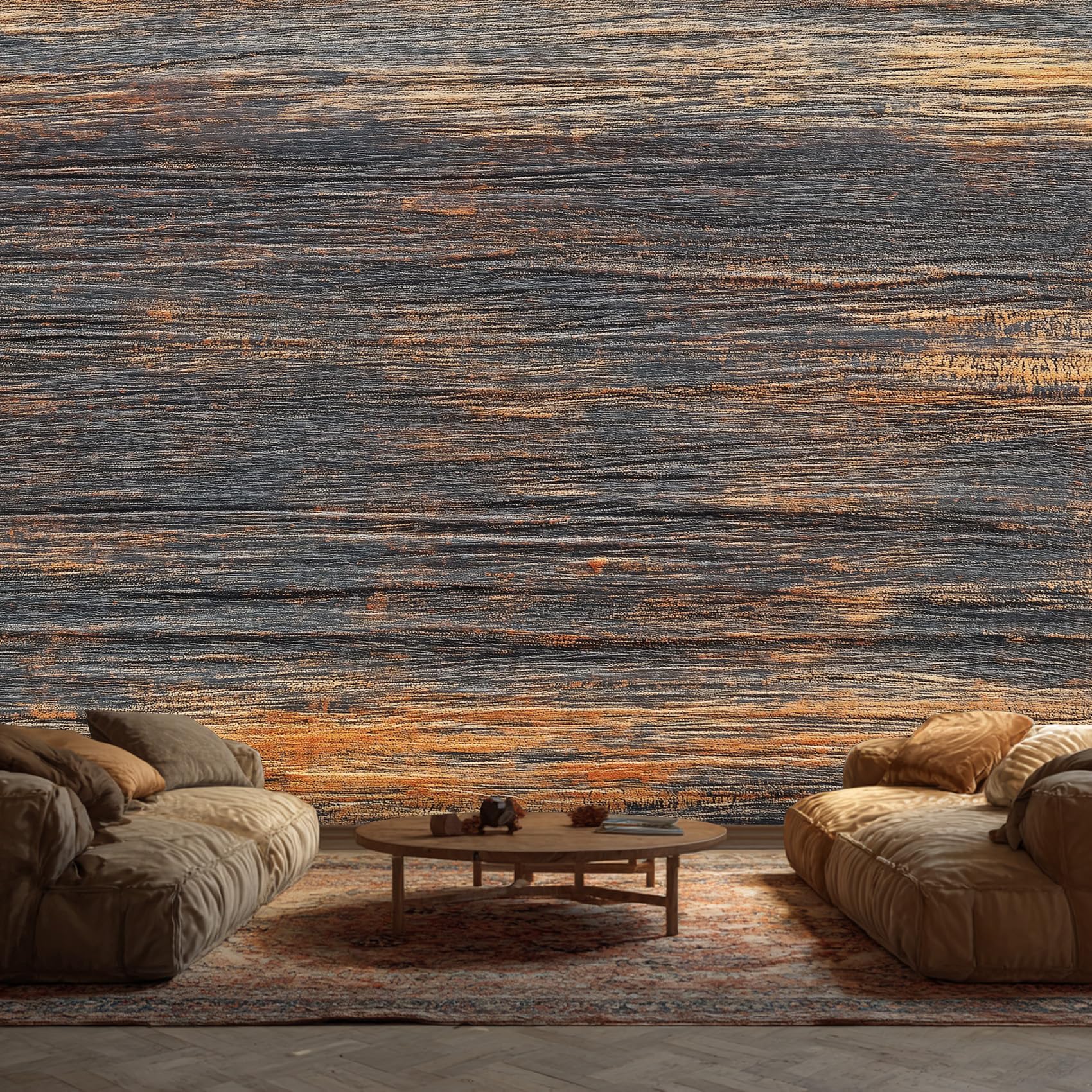 Wood Grain Wallpaper - Wooden Wall Mural - Wall Murals for Living Room Bedroom - Photo Wallpaper & Home Decor Art - 274 x 254 cm A-333