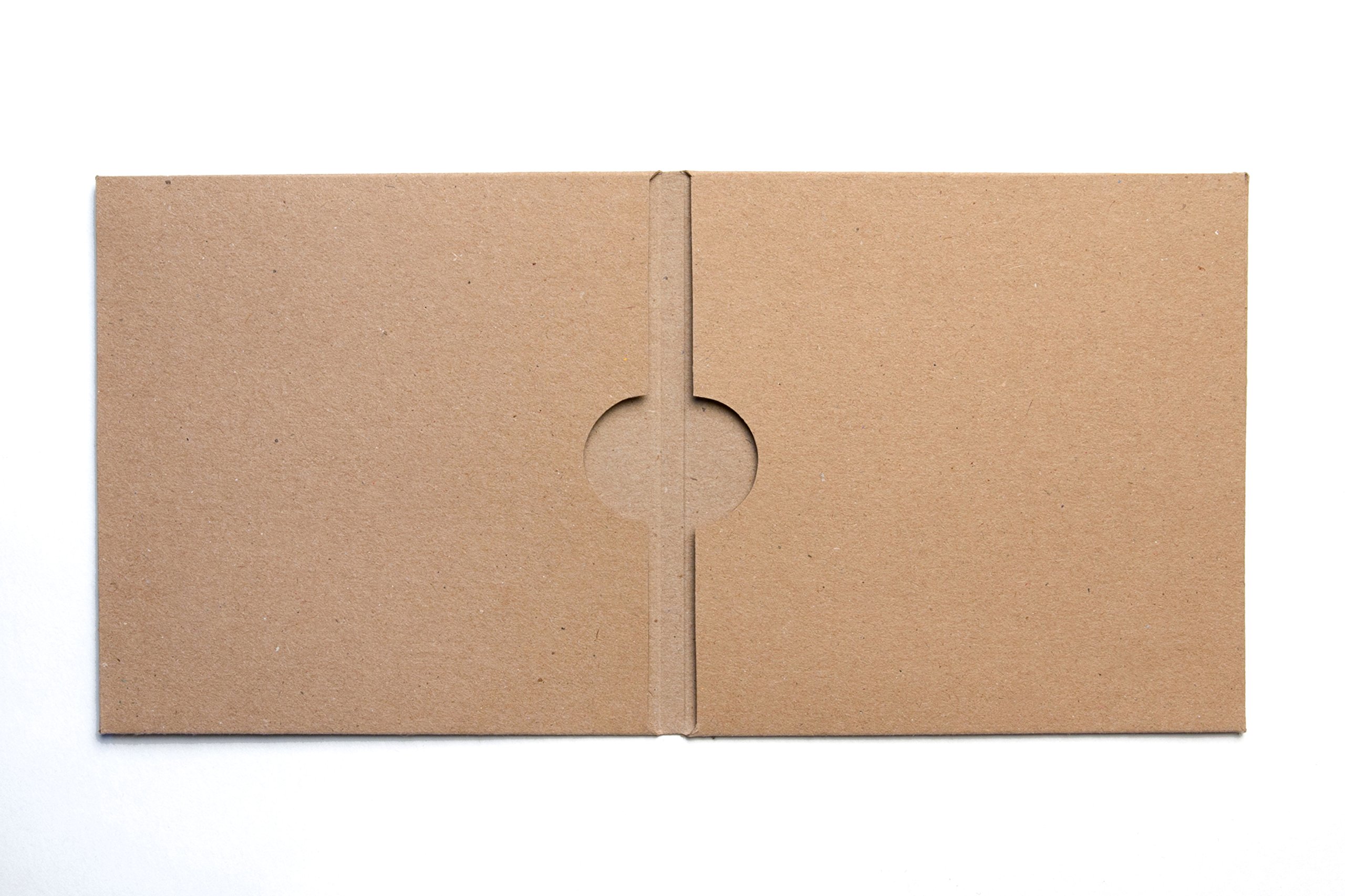 recycled card cd sleeves 10 Brown Kraft Board Double DVD Sleeve/Wallet/Cover Blank/Unbranded Magic: The Gathering Accessories New Years YuGiOh Dark Revelation 1 Holographic finish:Dot