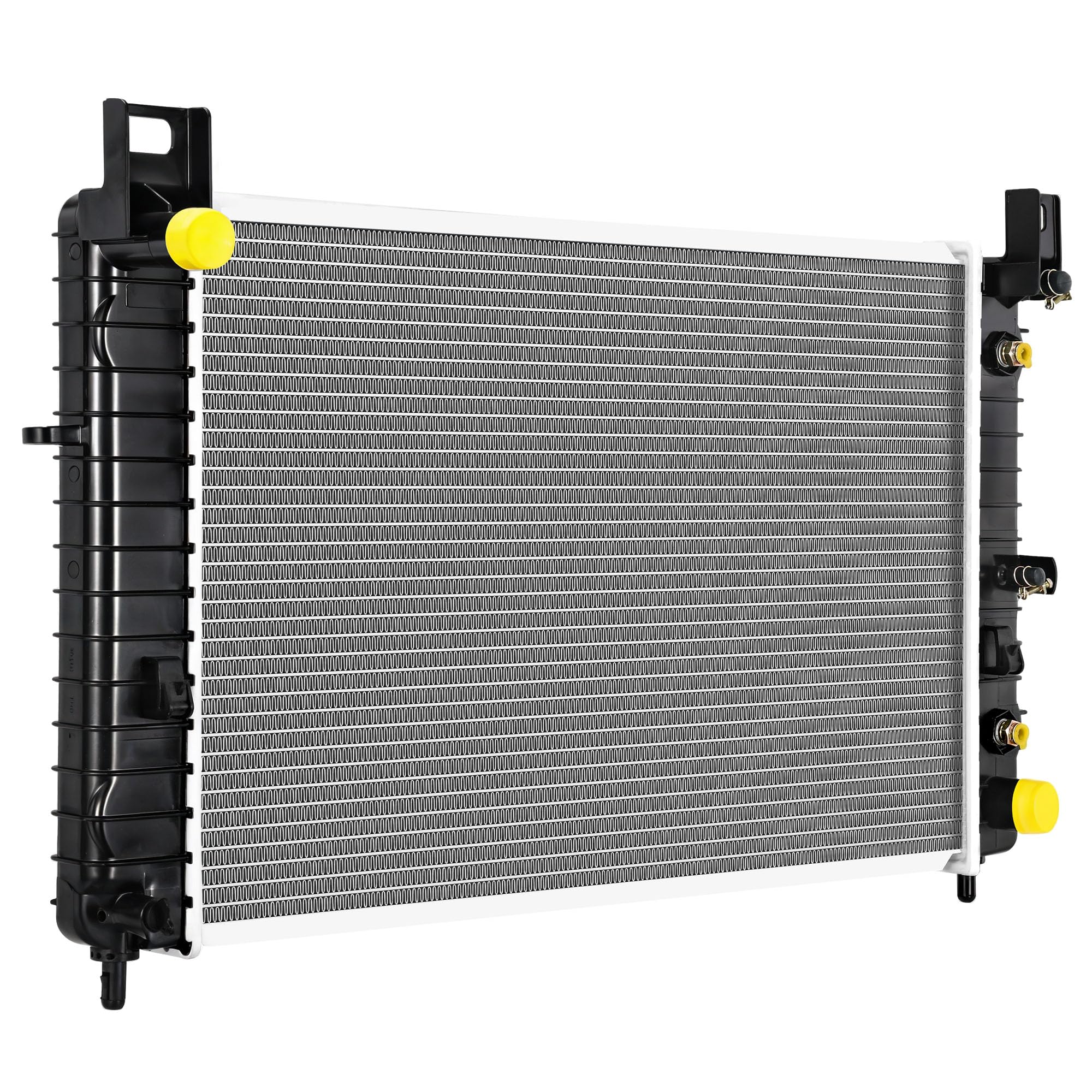 SYNTHACY 28'' Core Full Aluminum Radiator Compatible with 1999-2013 Chevy Silverado 1500 2500, 2000-2006 Suburban 1500 Tahoe, Fit for GMC Yukon Sierra