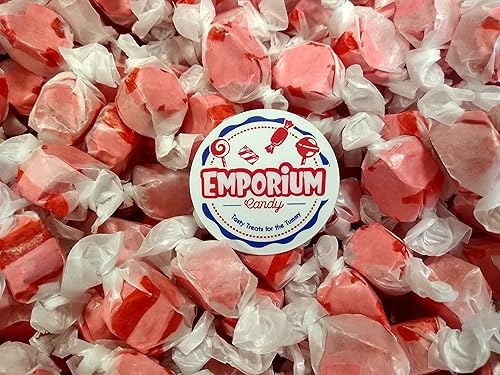 Caramelo de agua salada y canela, 1.5 libras de caramelo fresco y delicioso envuelto individualmente