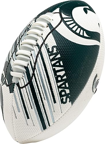 Miniatura 138 de Franklin Sports NCAA - Mini balón de fútbol juvenil - 8.5 pulgadas SPACELACE textura de fácil agarre, perfecto para niños
