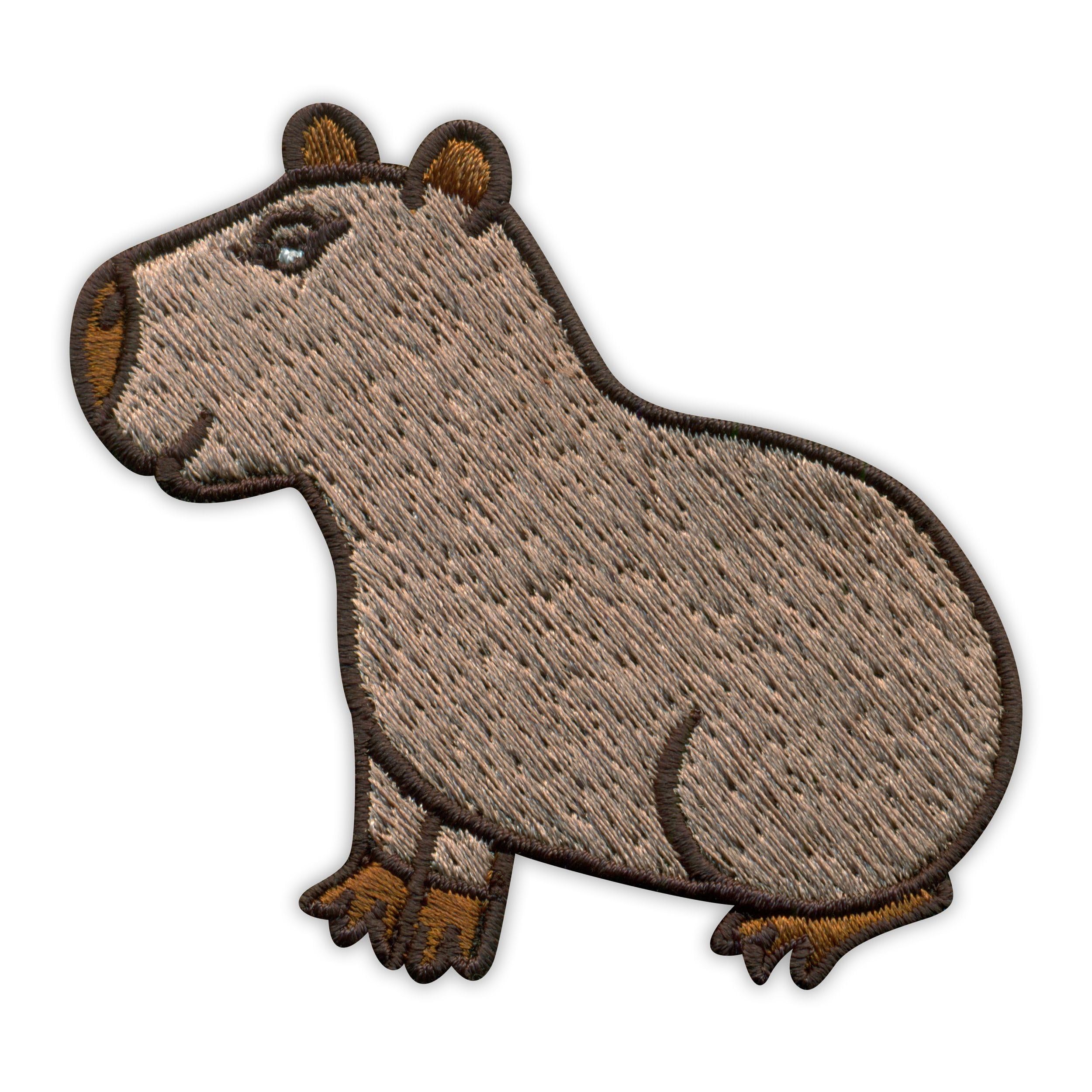 カピバラページ Capybara - Sew-on - Embroidered Patch/Badge/Emblem : Amazon.ca