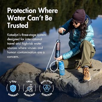 Katadyn Explorer Pro 3-Stage Hand Pump Water Purifier