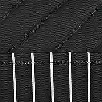 Vista 2 de Grado profesional y comercial, cocina Chef Stripe, agarraderas, color negro