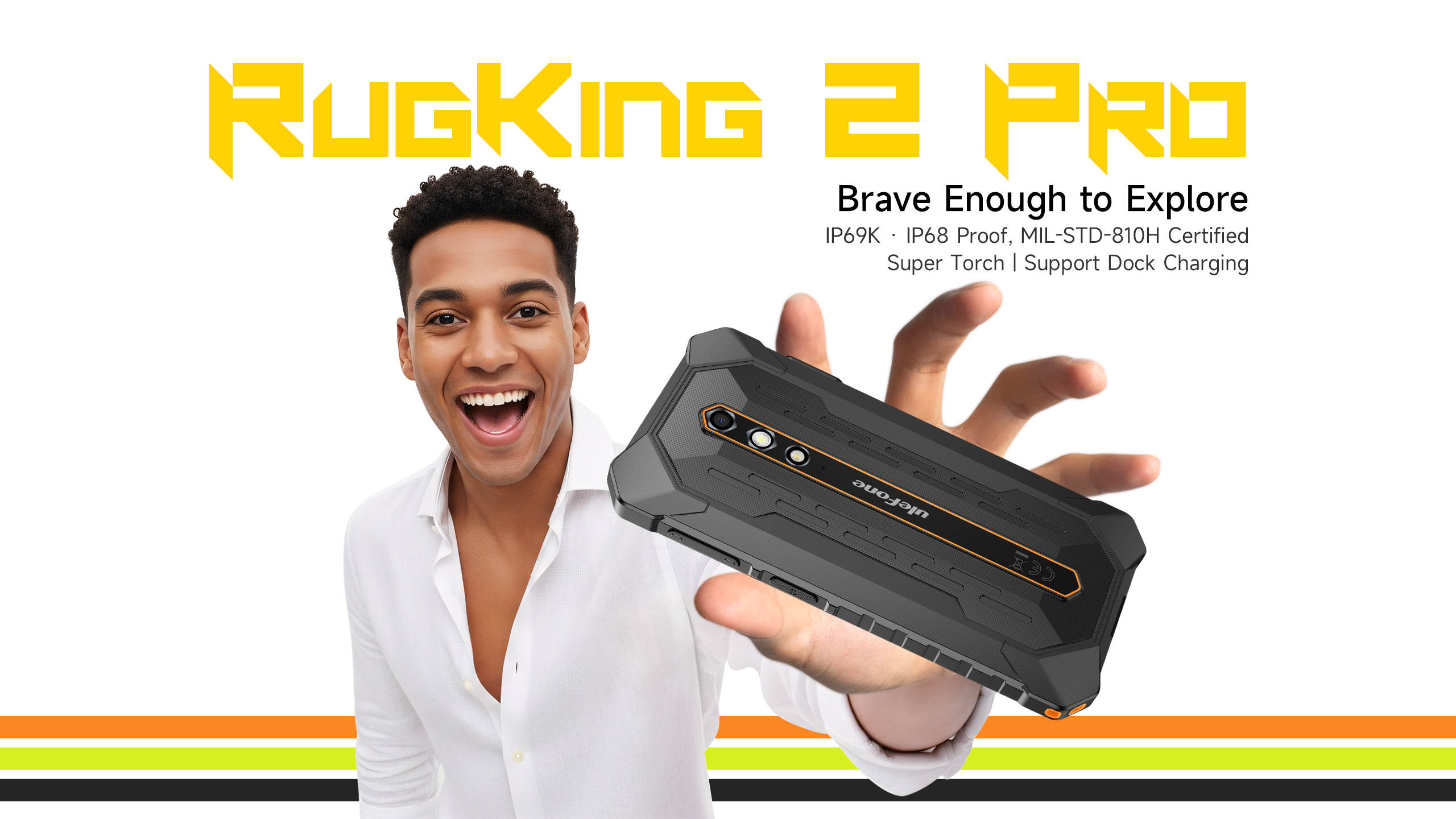 Amazon.com: Ulefone RugKing 2 Pro Rugged Phone, 8(4+4) GB+128GB