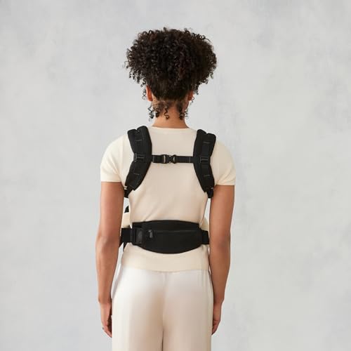 Miniatura 9 de Ergobaby Omni Deluxe - Portabebés Todo En Uno Para Recién Nacidos Desde El Nacimiento Hasta 20 Kg, Ergonómico De Malla De 4 Posiciones, Sistema De Viaje, Negro Ónix