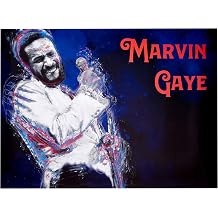 777 Tri-Seven Entertainment Marvin Gaye Poster Prince of Soul Music Wall Art Print 24x18