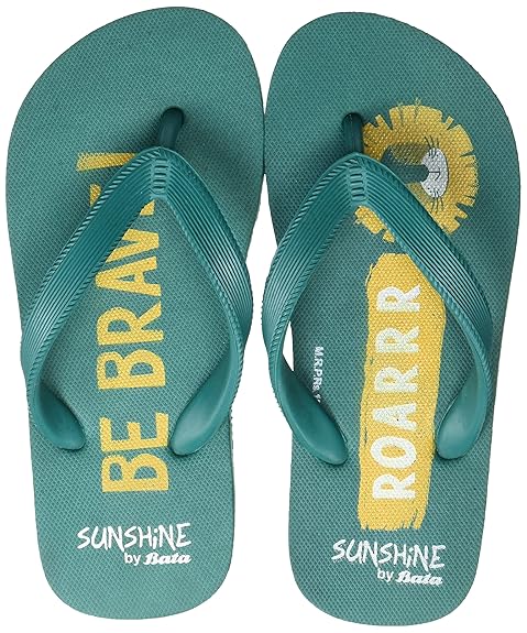 BATA Boys Youth Quoted Slipper