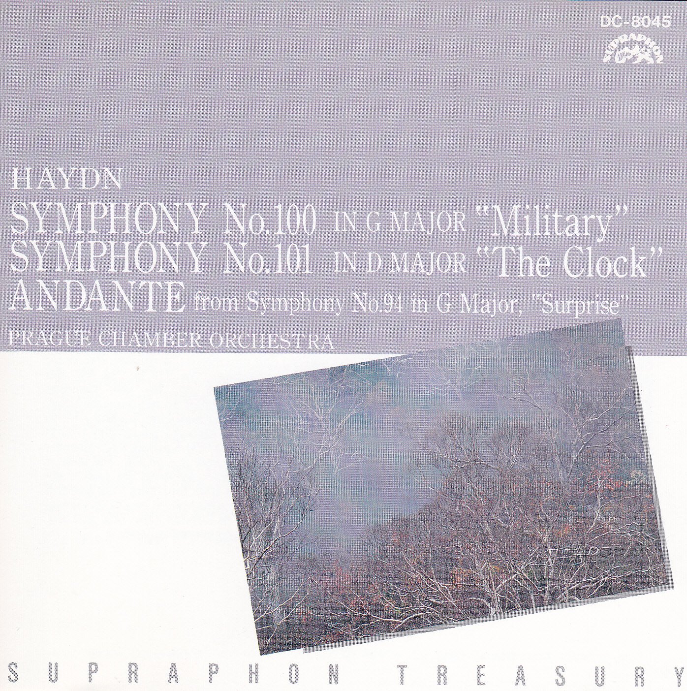 Haydn: Symphony Nos. 100 & 101 [Audio CD] Prague Chamber Orchestra