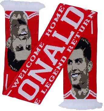 Cristiano Ronaldo United Legend Supporters Scarf