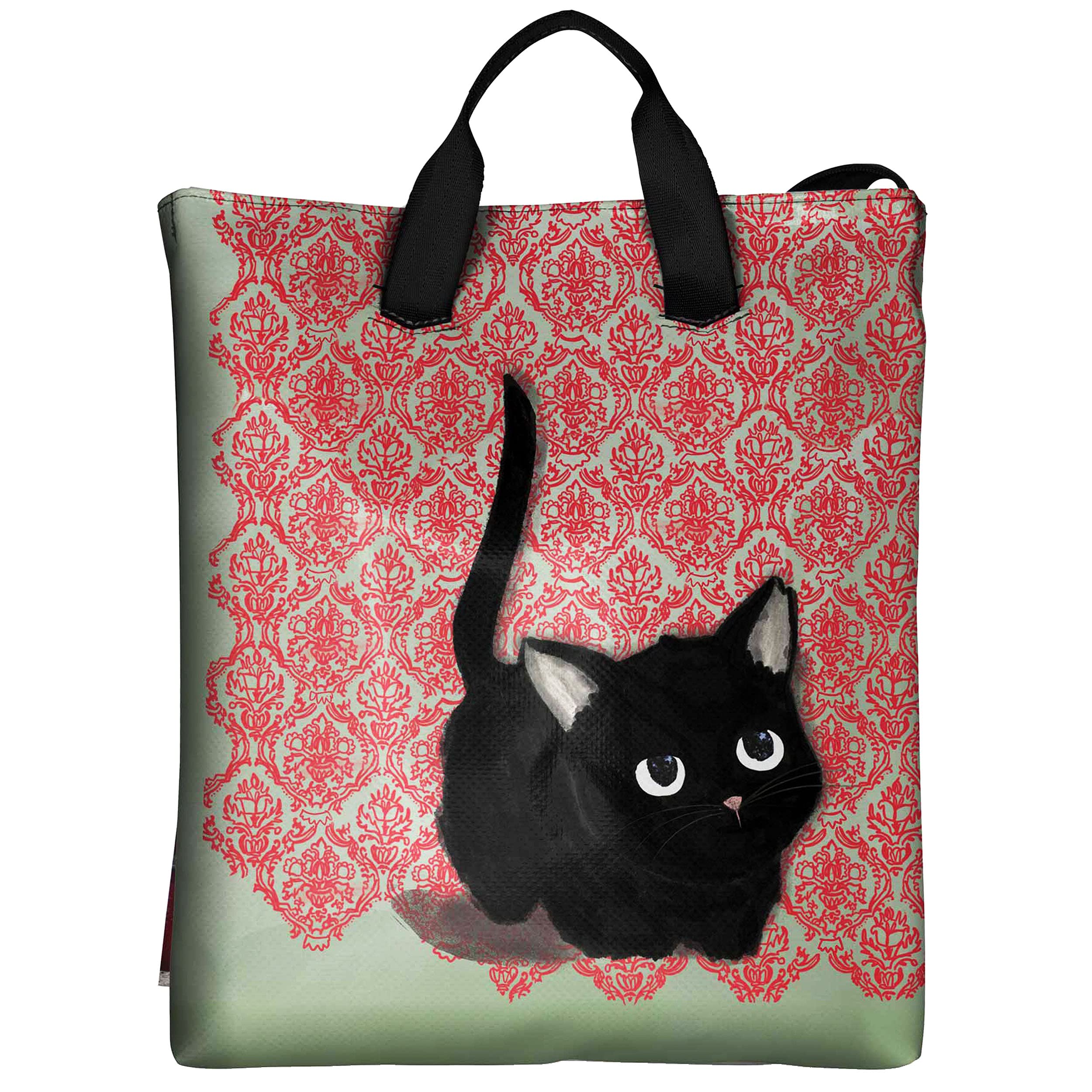 Sac à main GAZPACHO en PVC recyclé exclusif peint à la main pour femme