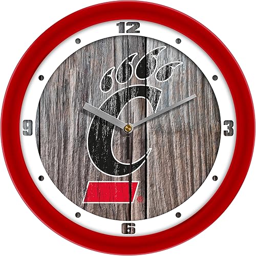 Vista 48 de SunTime Alabama Crimson Tide - Reloj de pared desgastado