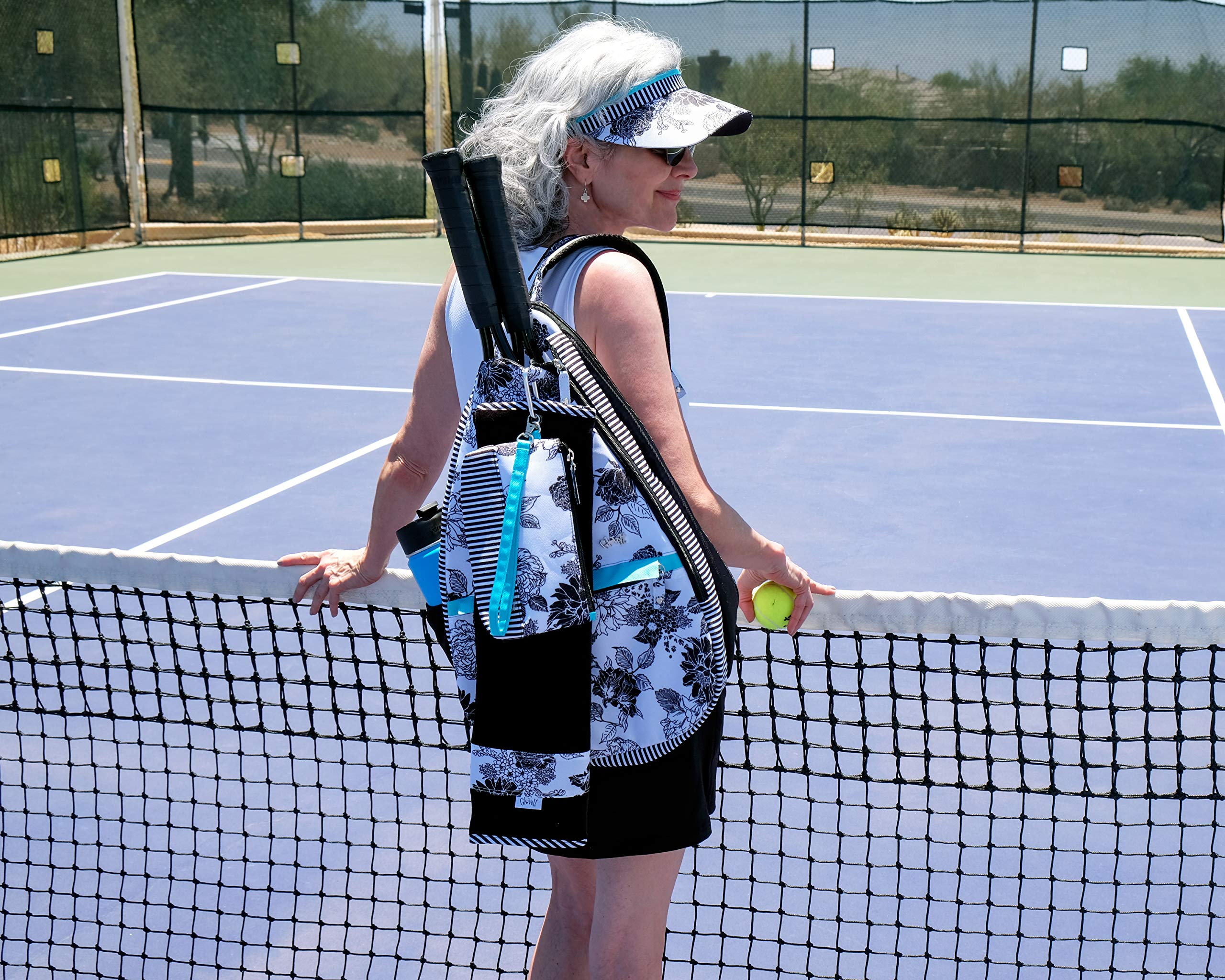 Glove It Tennis Backpack for Women， Lightweight Ladies Tennis Bag