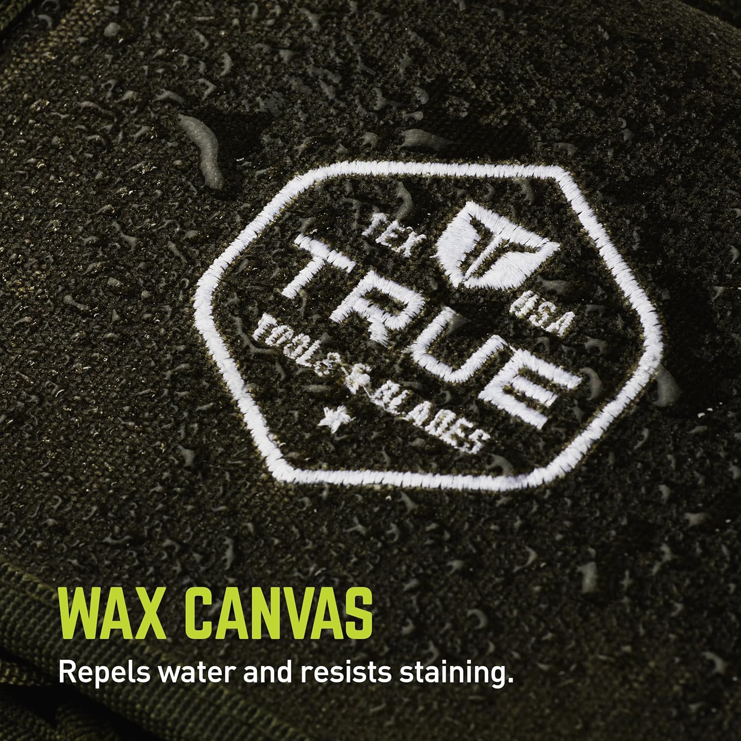 TRUE PrimalForge Canvas Knife Roll | Heavy-Duty Waxed Canvas, Tear-Resistant, Water-Resistant, Custom Fit Pockets for the Chopper, Cleaver, Rocker Butcher, and Tanto Slicer in Collection